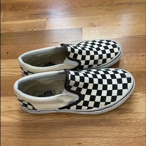 Checkered Vans